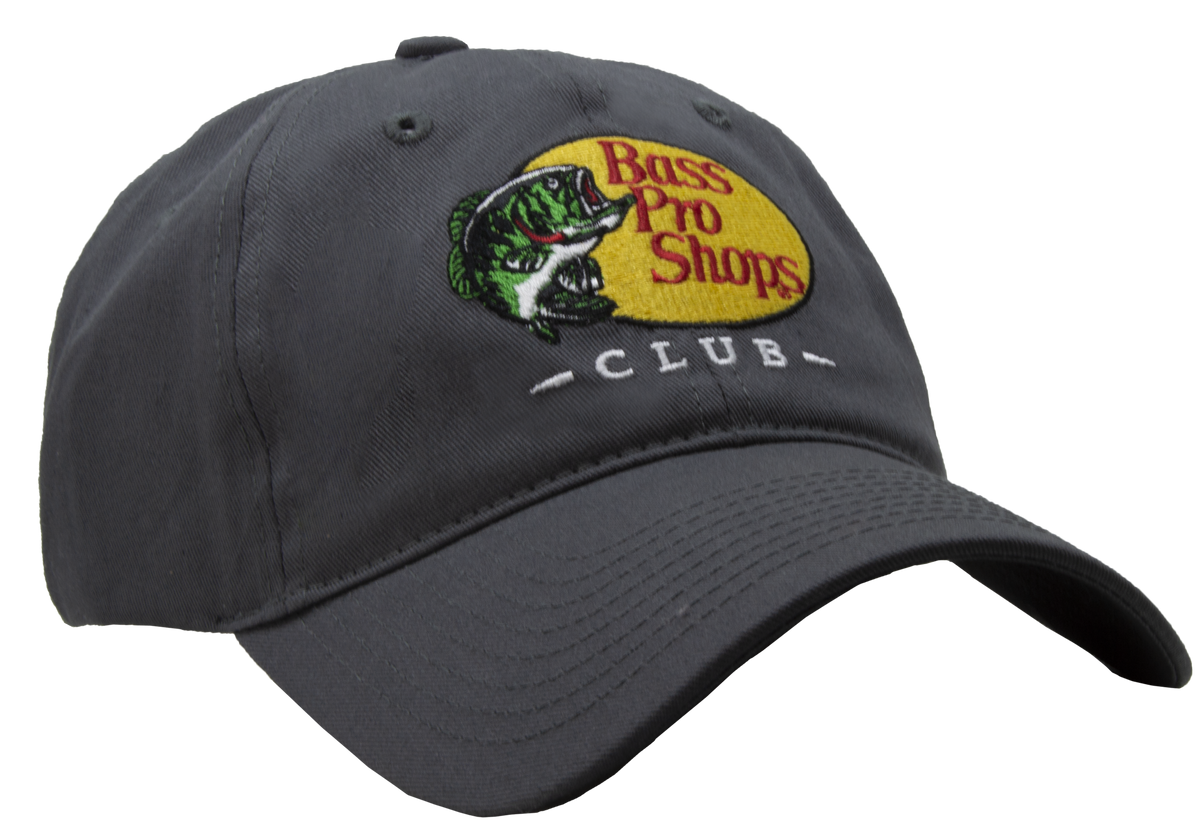 Bass Pro Shops CLUB Hats Gray