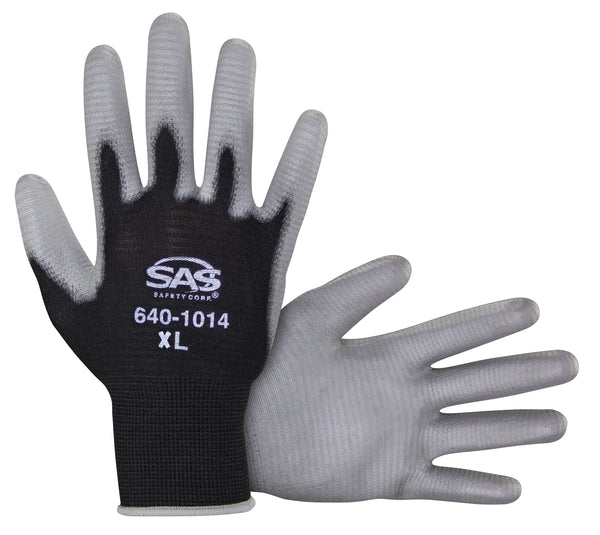 Polyurethane Coated Palm Gloves - 1 pack of 12