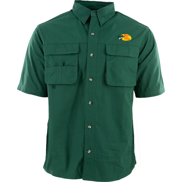 BPS Men's Employee Fishing Shirt - Green