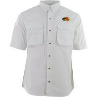 BPS Men's Employee Fishing Shirt - White