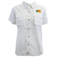 BPS Ladies Employee Fishing Shirt - White