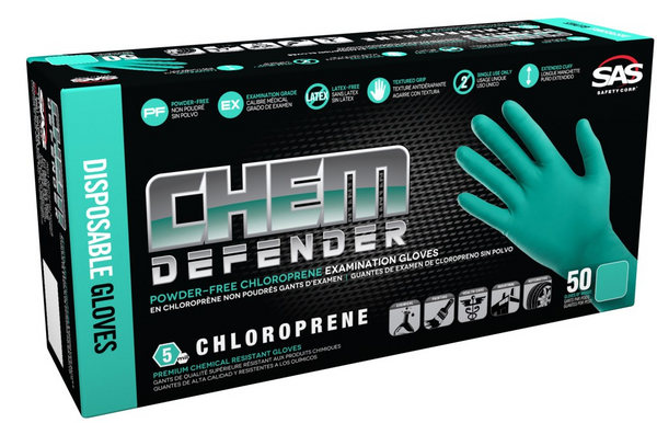 Chem Defender Glove - 1 box of 50