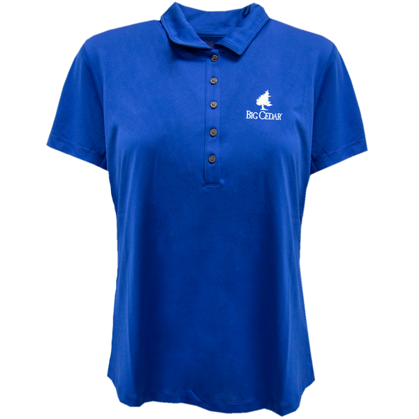 Big Cedar Lodge Ladies Polo - Blue