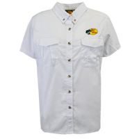 BPS Ladies SS Woven Shirt - White