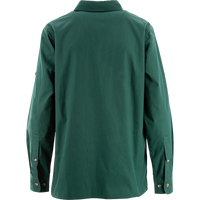 BPS Ladies LS Woven Employee Shirt - Green