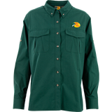 BPS Ladies LS Woven Employee Shirt - Green