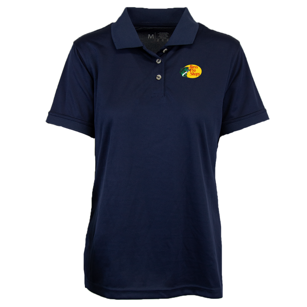 BPS Distribution Center Ladies SS Polo - Navy