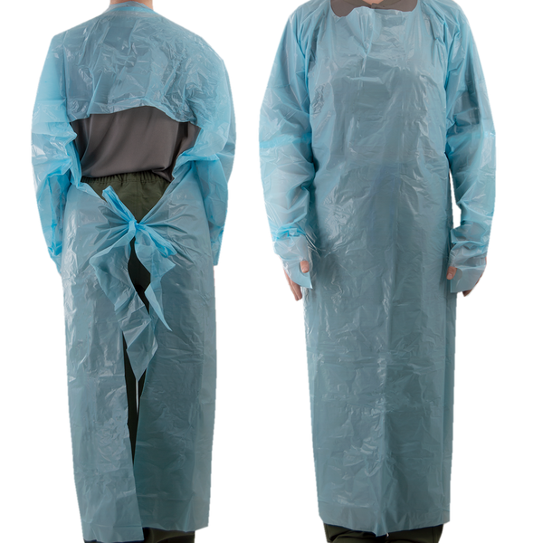 CPE Isolation Gown - 1 case of 100