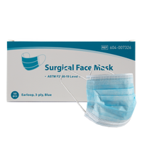 3 Ply Level 1 Face Masks - Case of 1,000