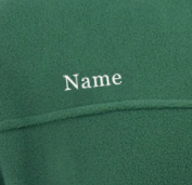 Name Embroidery Upgrade