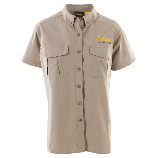 CAB Ladies Employee SS Woven Shirt - British Tan