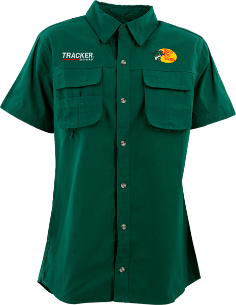 BPS/Tracker Ladies Employee Fishing Shirt - Green