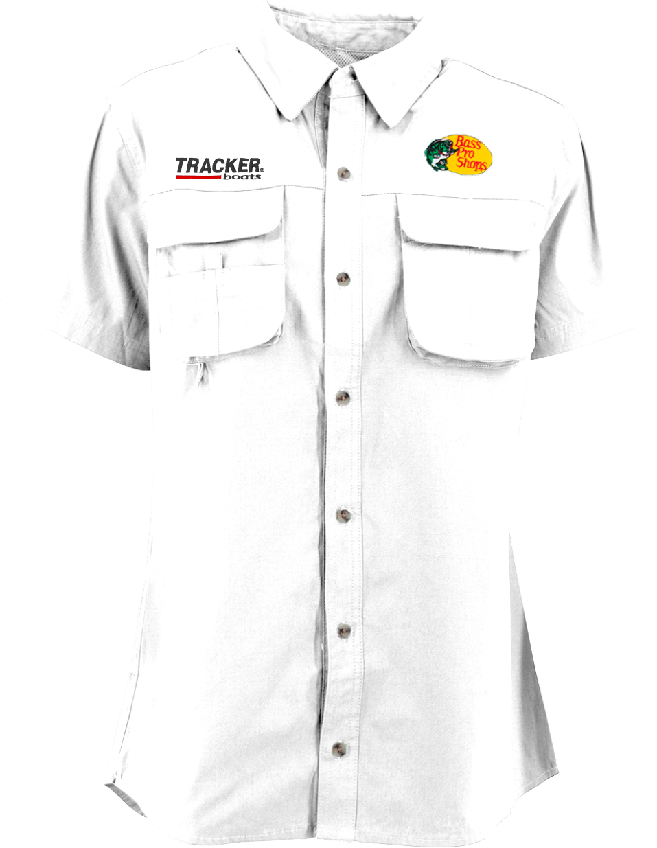 BPS/Tracker Ladies Employee Fishing Shirt - White – BPS Coupa Punch Out