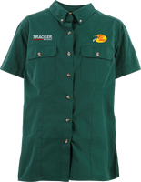 BPS/Tracker Ladies Seamed Employee Shirt - Green