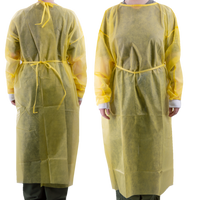Level 2 Non-Woven Medical Gown, Large - 1 case of 100